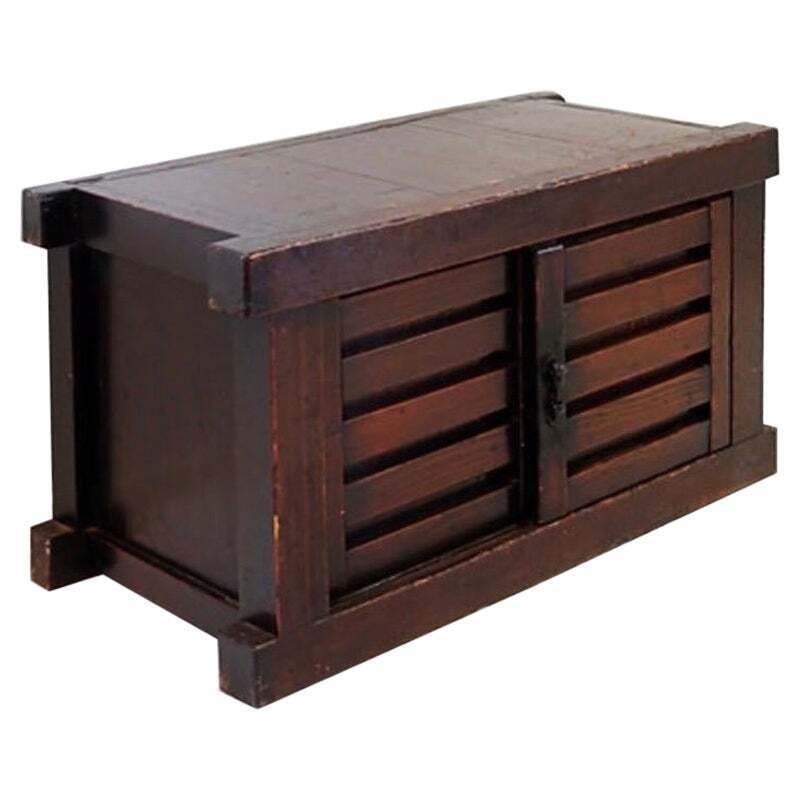 Mid 20th Century Japanese Todana Tansu, Softwood, Minimalist Design