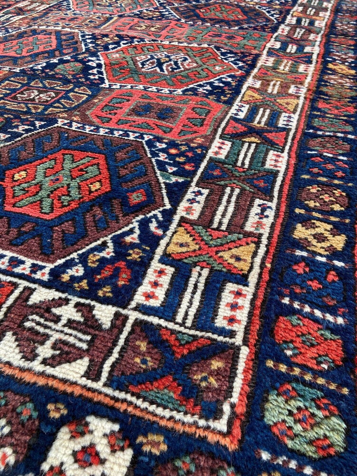 photo furniture Antique Kurdish Rug 1.92m X 1.19m