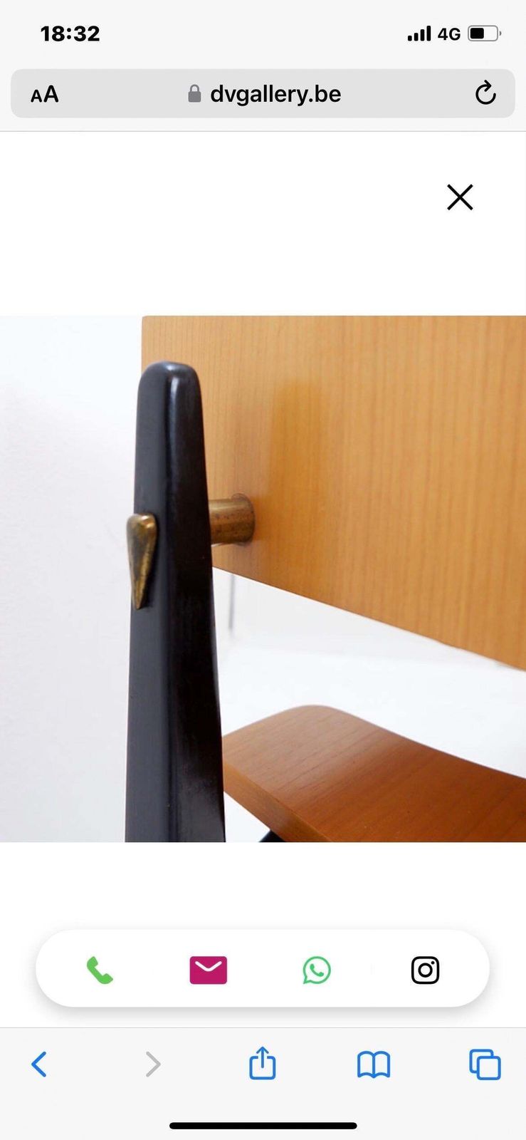 Alfred Hendrickx Style De Coene Desk, Beech Wood, Belgium, 1950 photo Furniture
