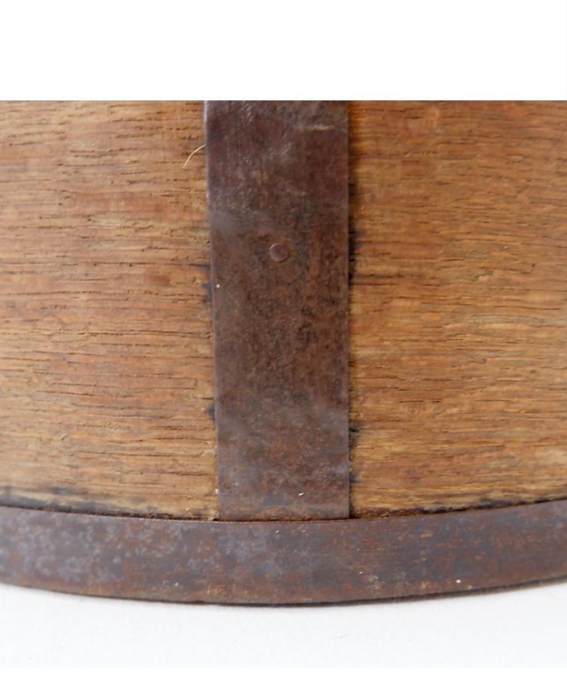 19th Century Antique Boisseau Decorative Bowl, Hardwood, France photo vinterior