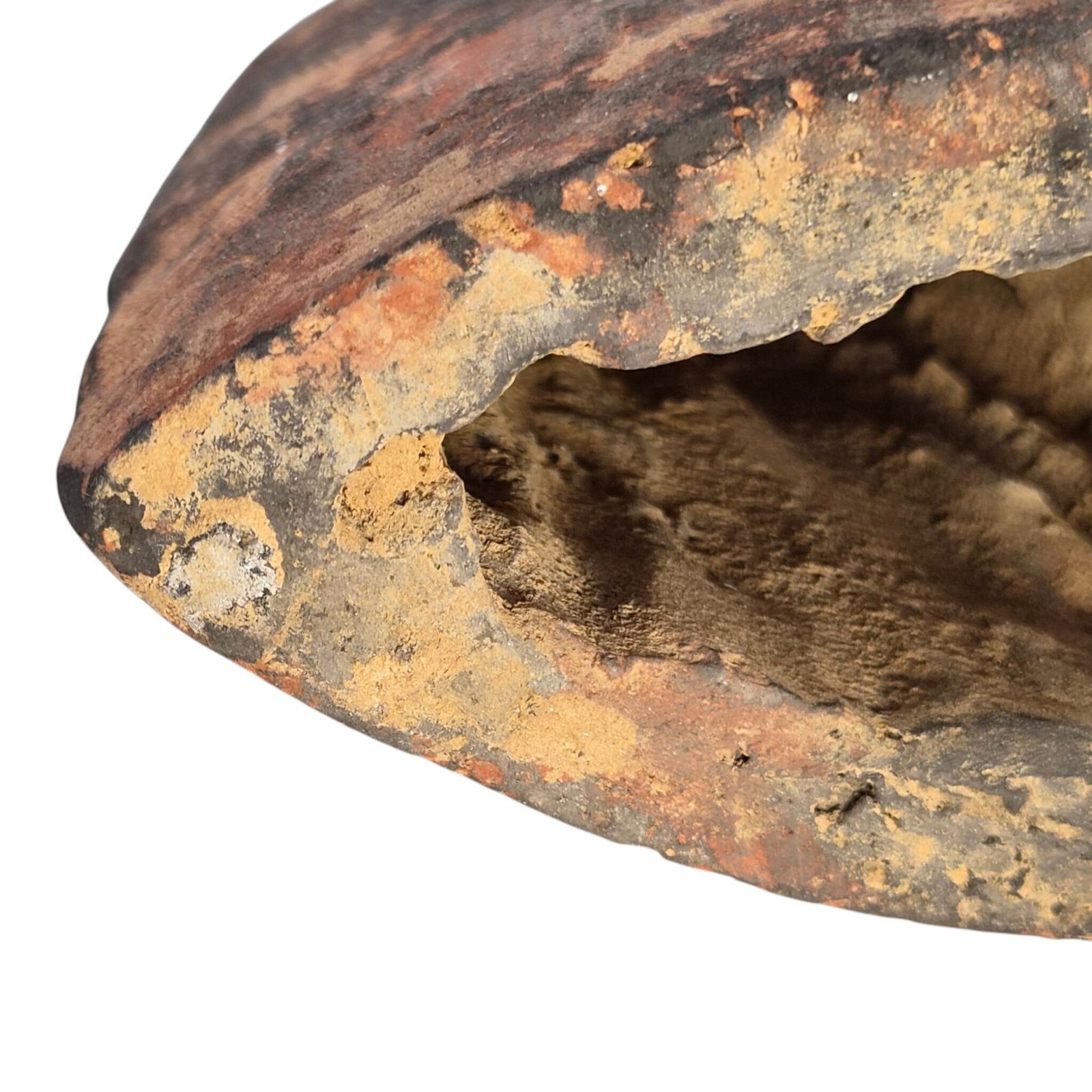 photo for sale Chinese Han Dynasty Type Painted Terracotta Horse Head, Mingqi Tomb Figure