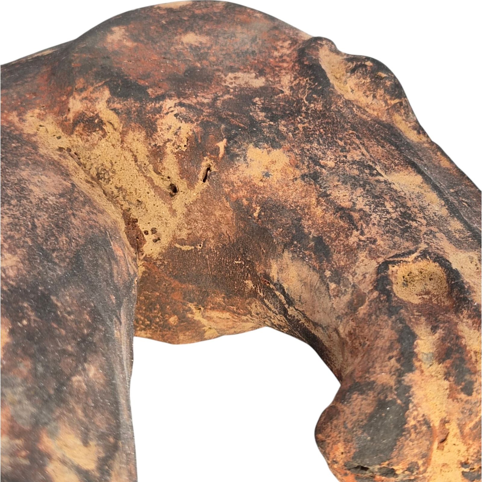 photo buy Chinese Han Dynasty Type Painted Terracotta Horse Head, Mingqi Tomb Figure