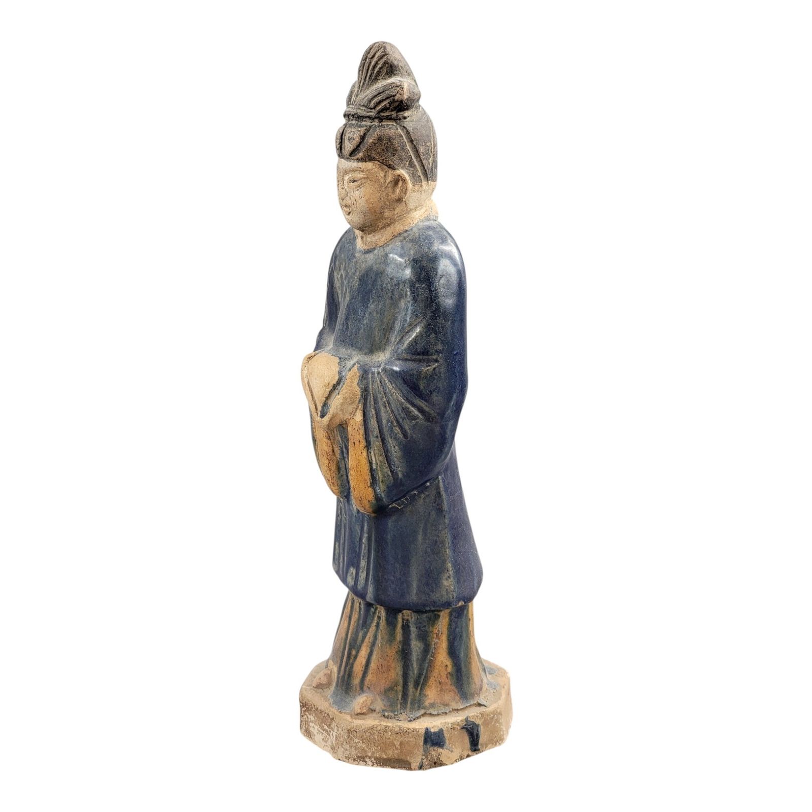 Chinese Tang Dynasty Sancai Glazed Funerary Figure, Circa 7th–8th Century photo furniture