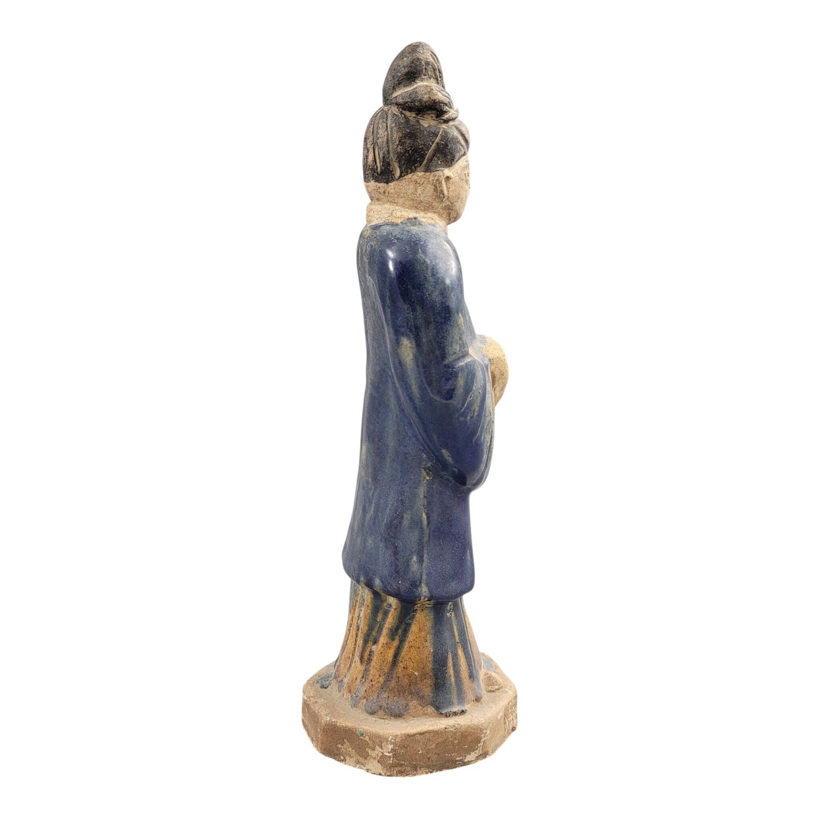 Chinese Tang-dynastie sancai geglazuurde grafbeeldje, ca. 7e-8e eeuw photo 1800.0