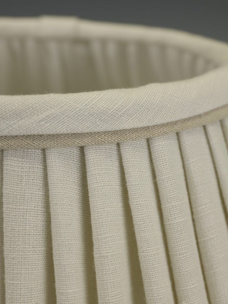 Large Empire Lampshade – Ecru With Stucco | Handmade In The Uk photo Lighting