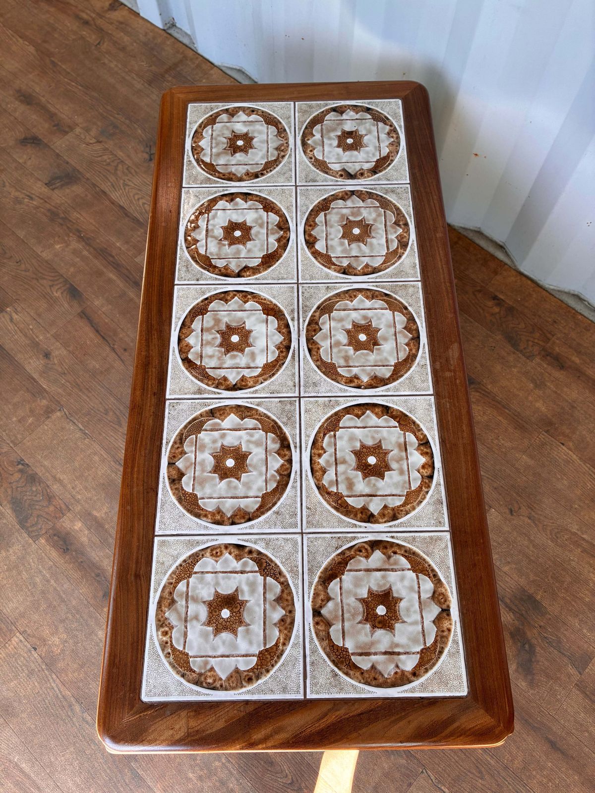 G Plan Teak Coffee Table With Tiled Top – Vintage Retro Tile Inlay Table – Mid Century photo buy