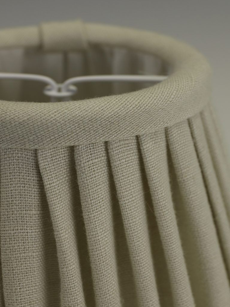 Petite Clip On Empire Lampshade – Natural | Handmade In The Uk photo for sale