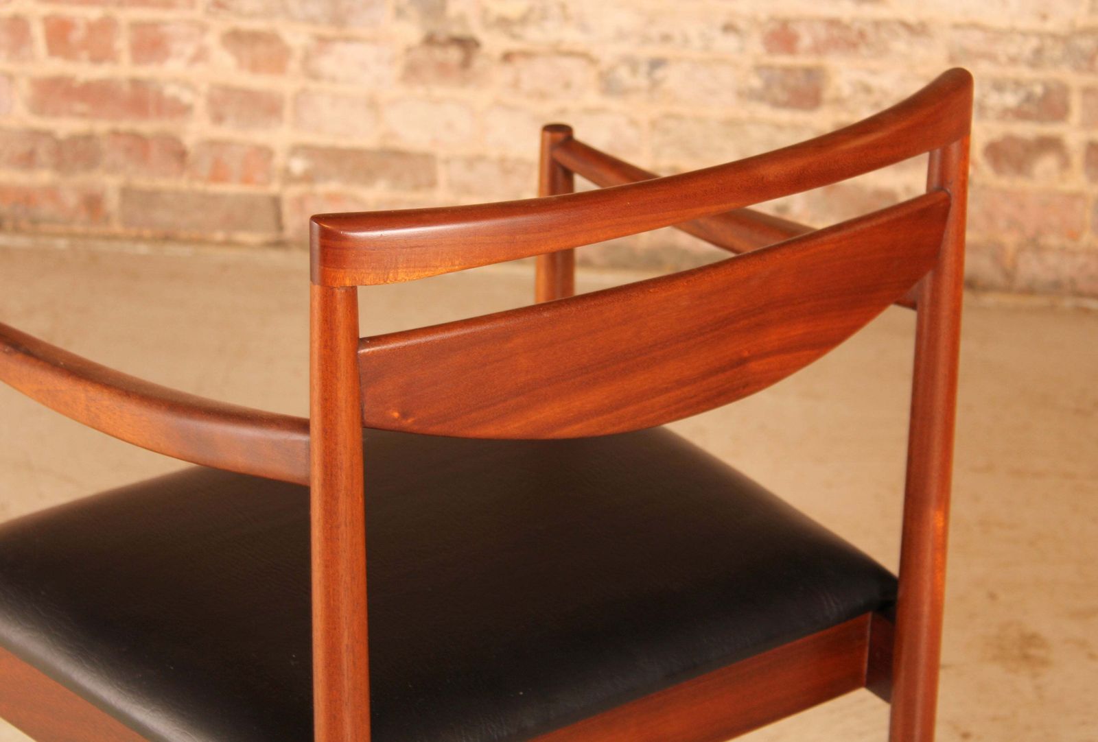 photo for sale Set Of 6 Mid Century Teak Dining Chairs By McIntosh, Circa 1960s