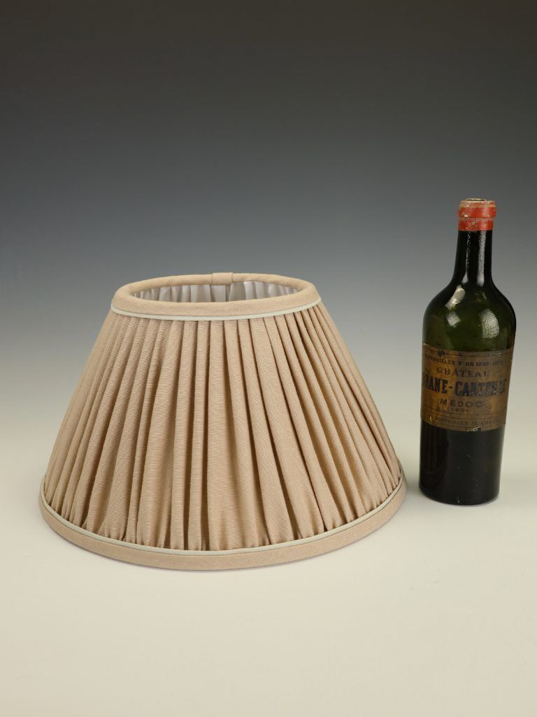 Large Empire Lampshade – Blush With Natural | Handmade In The Uk photo Lighting