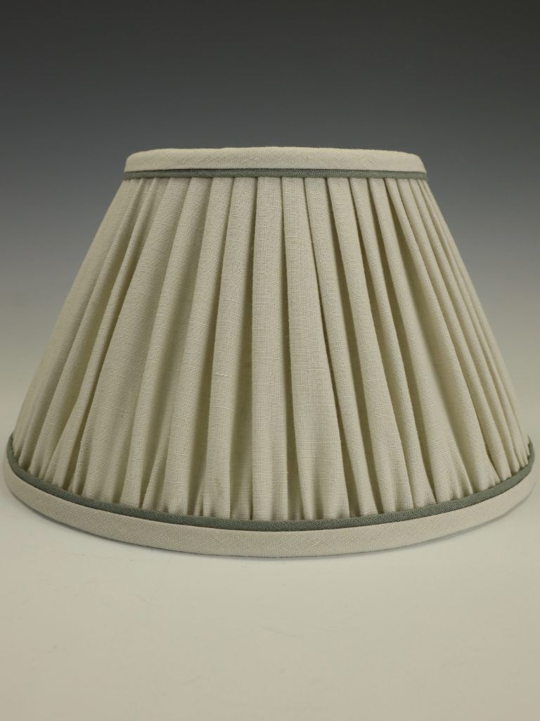 Medium Empire Lampshade – Natural With Rosemary | Handmade In The Uk