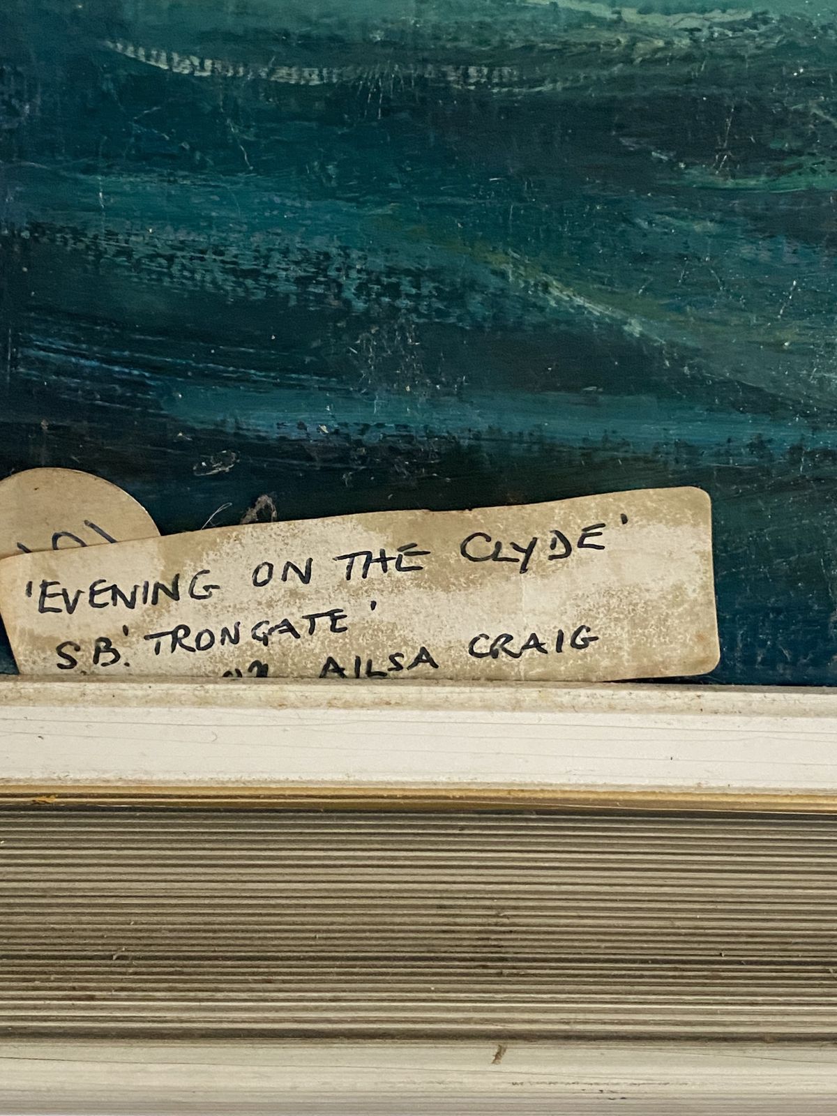 1699.0 A Cumming Scottish Artist, 1970s  Ayrshire Coast photo
