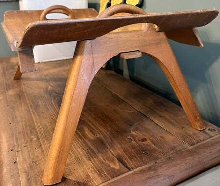 Vintage Mid Century Lap Tray   Made By The Criterion photo Furniture