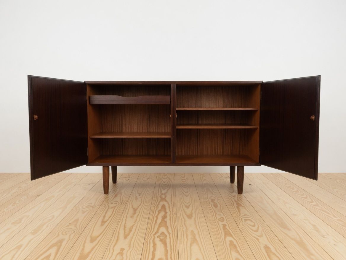 Model 4 Cabinet By Omann Jun Mobelfabrik, 1970s photo furniture