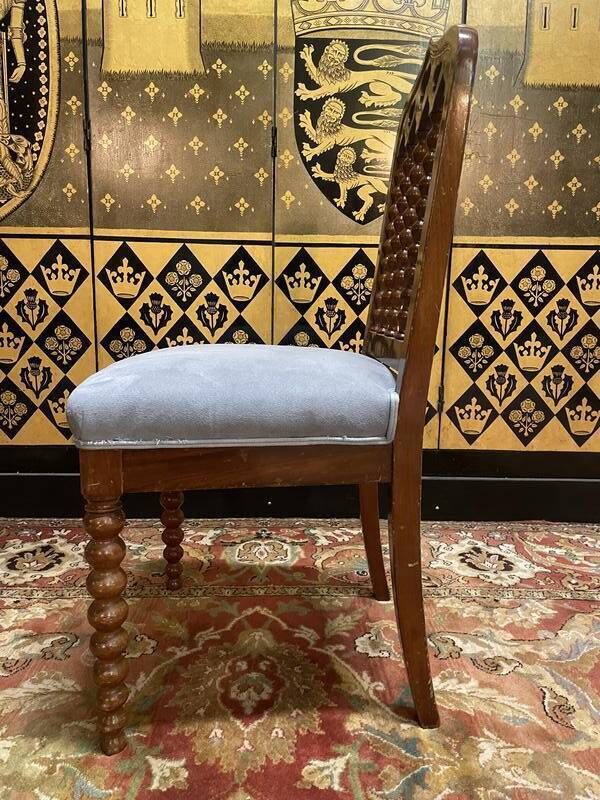 Set Of 6 Restoration Period "Chapelet" Chairs photo buy