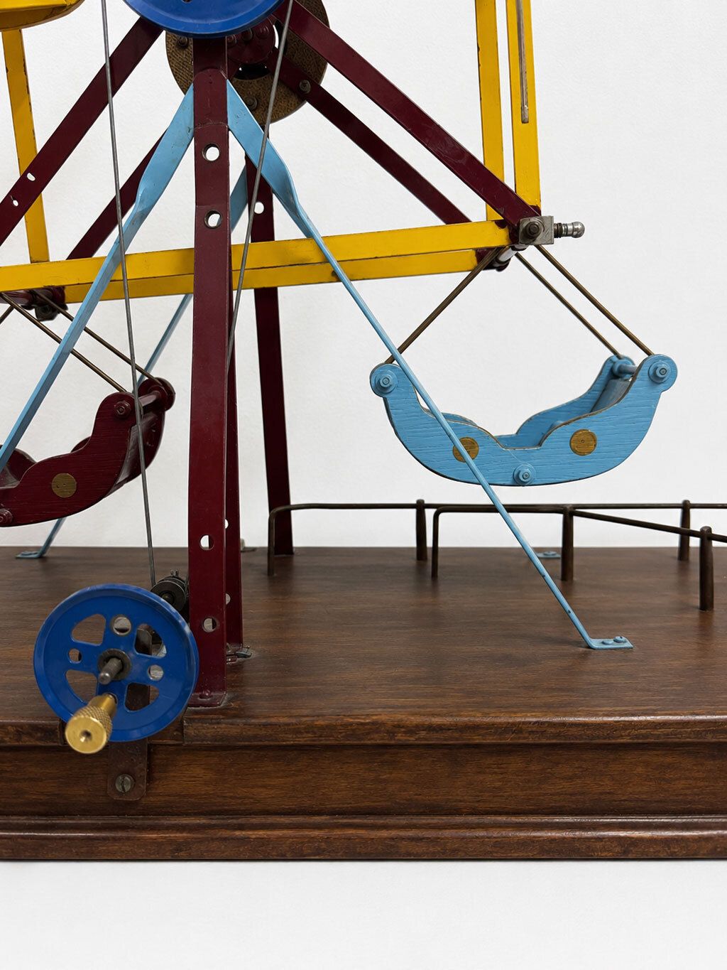 Vintage Scratch Built Circus Ferris Wheel Fairground Model Toy photo for sale