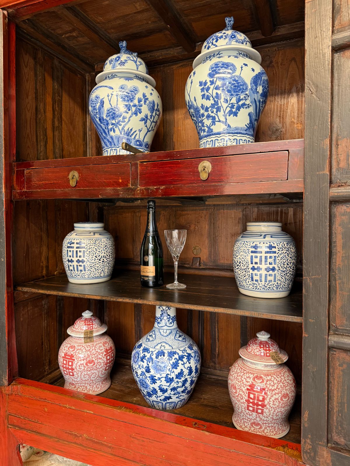 Sweet Chinese Tes Vases Ginger Jars Urns Oriental Vase Decor photo vinterior