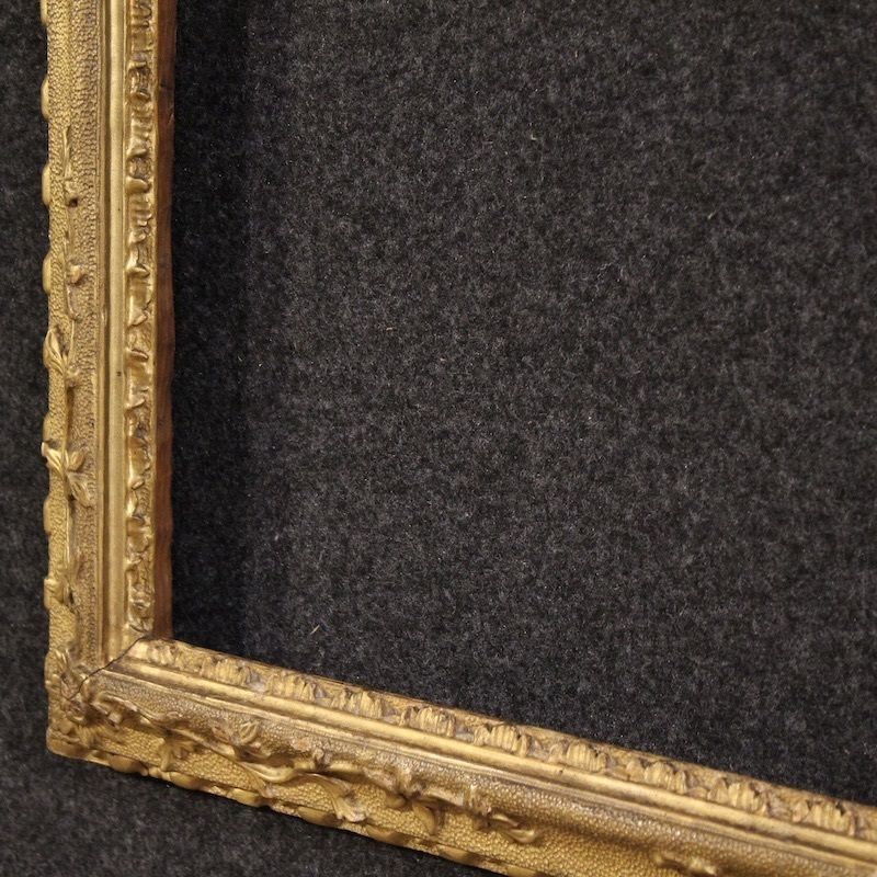 Woonaccessoires Antieke Vergulde Italiaanse Lijst uit de 19e Eeuw photo