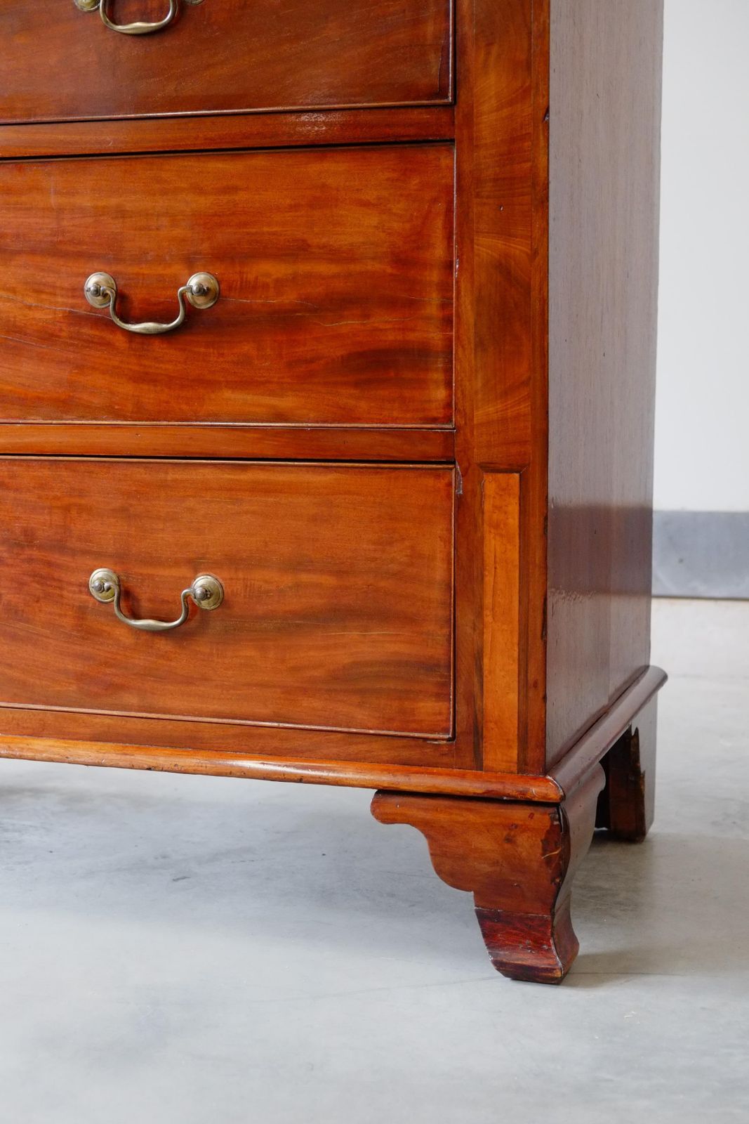 Very Large English Victorian Mahogany Chest Of Drawers / Credenza photo Furniture