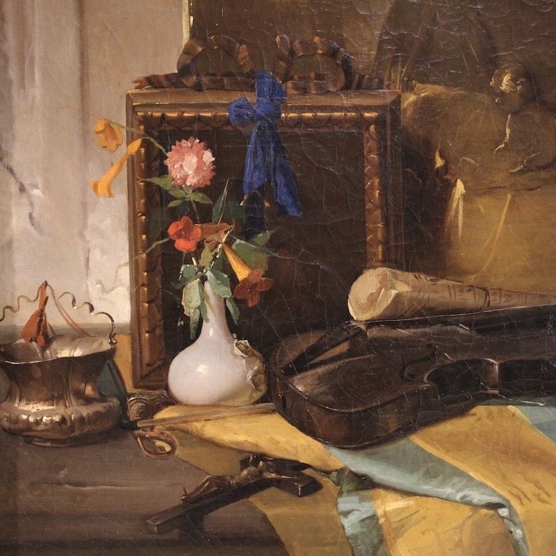 Italiaans stilleven uit de 19e eeuw photo Kunst