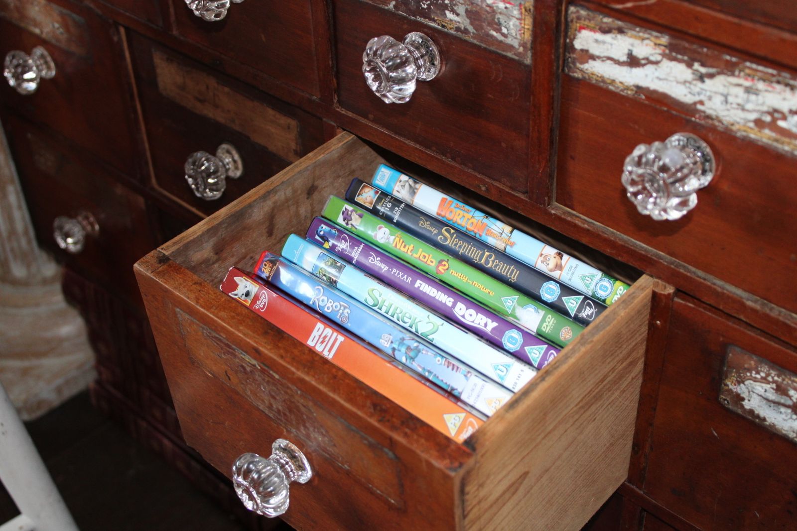 Antique Haberdashery Cabinet Chemist Bank Of Drawers Apothecary Chest Of Drawers photo for sale