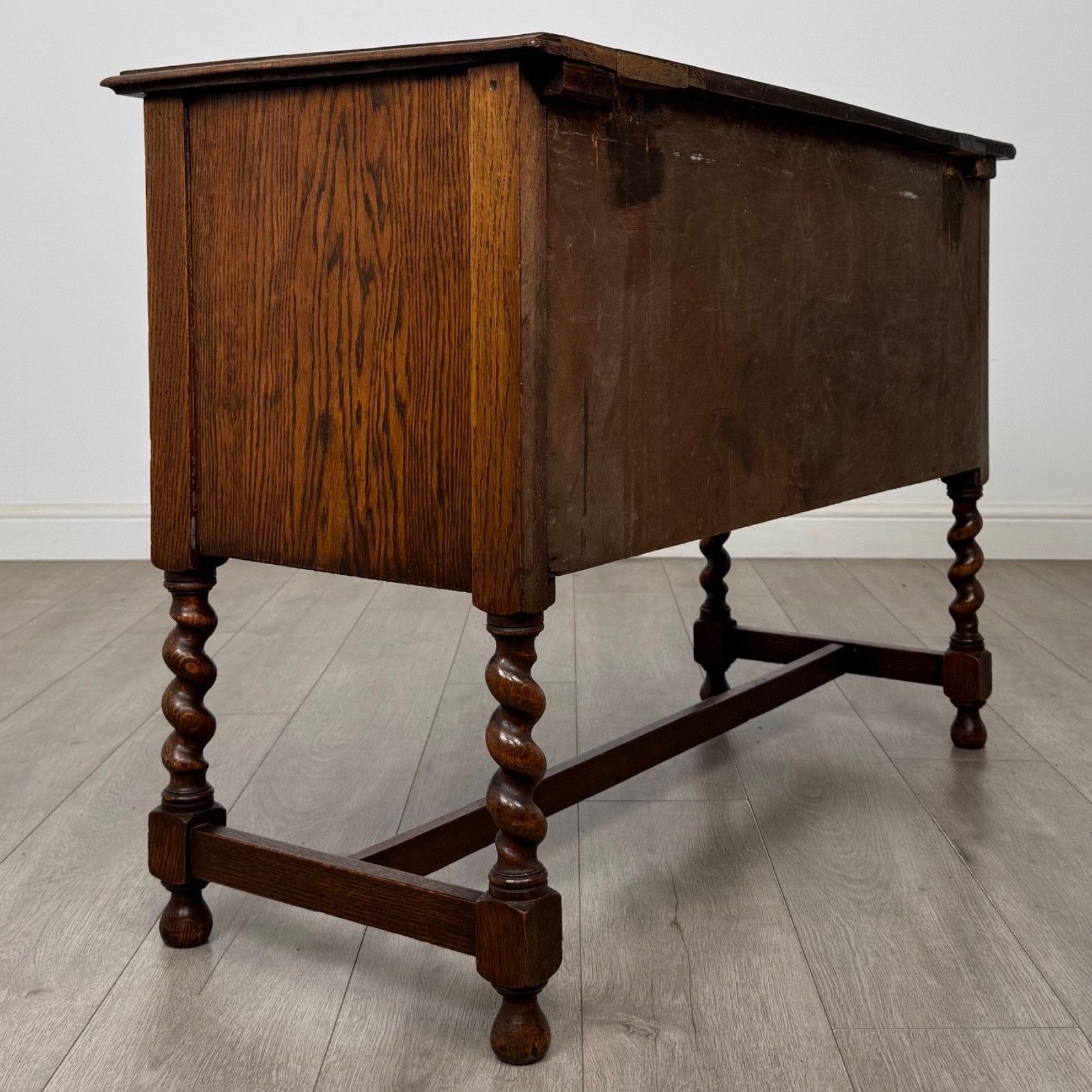 Antique 20th Century Jacobean Style Chest Of Drawers In Oak ( Af 5776 ) photo Furniture