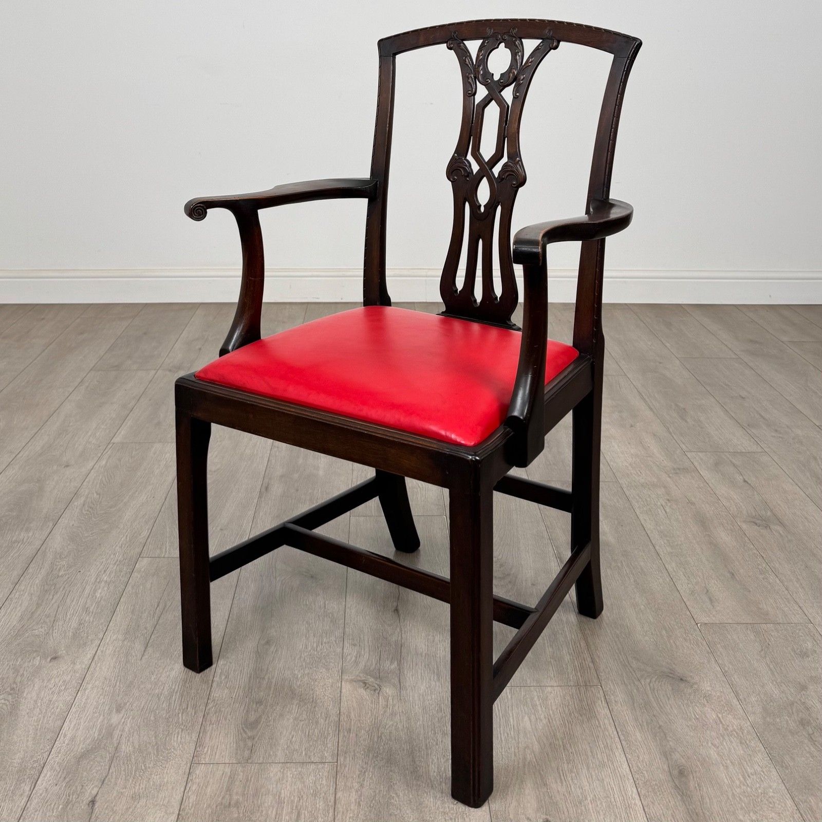 Antique 18th Century Georgian Set Of 6 Mahogany Dining Chairs ( Af 5761 ) photo furniture