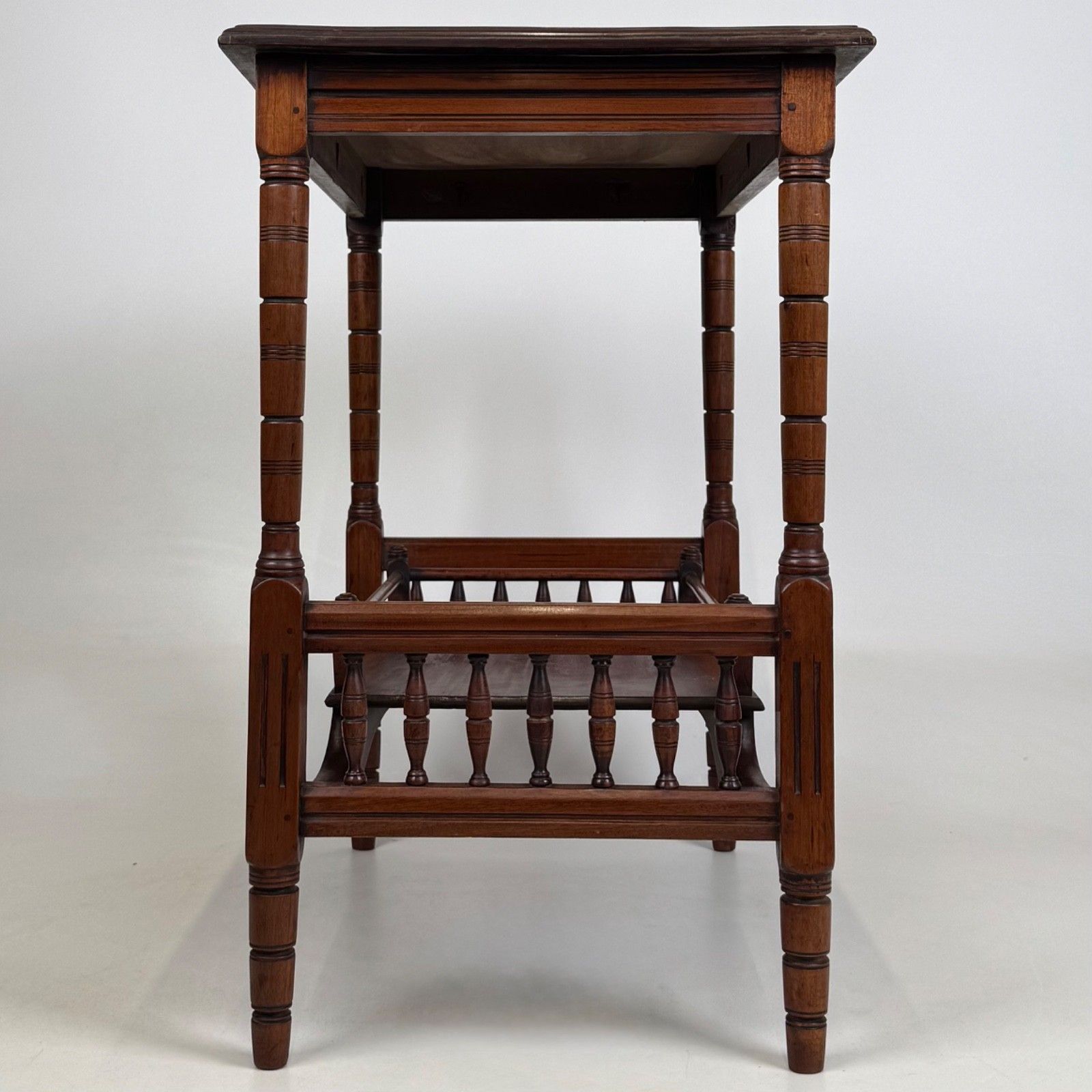 Antique 20th Century Edwardian Side Table In Mahogany ( Af 5787 ) photo for sale
