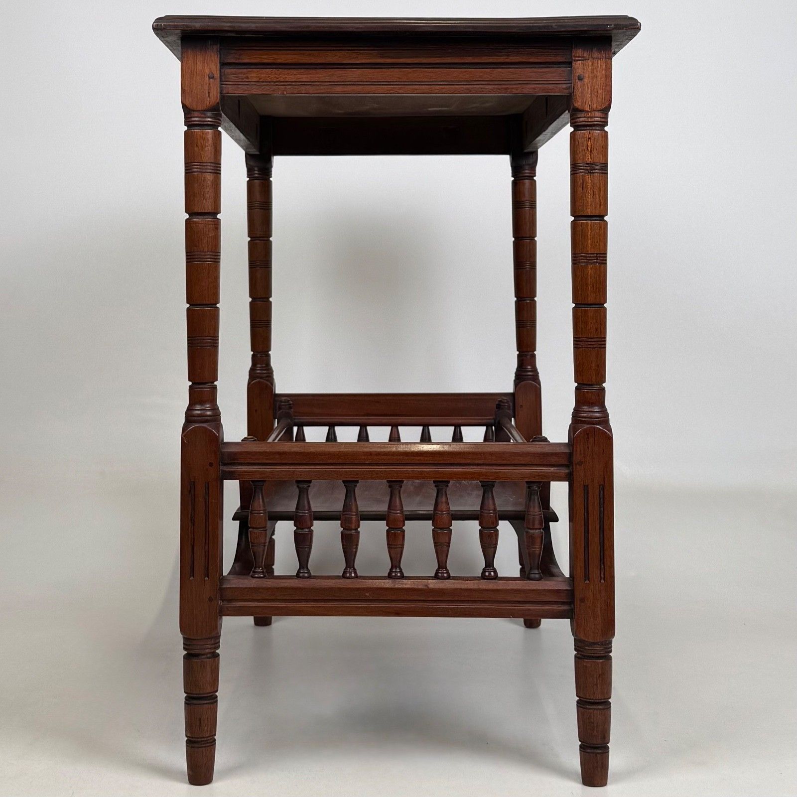 Antique 20th Century Edwardian Side Table In Mahogany ( Af 5787 ) photo buy