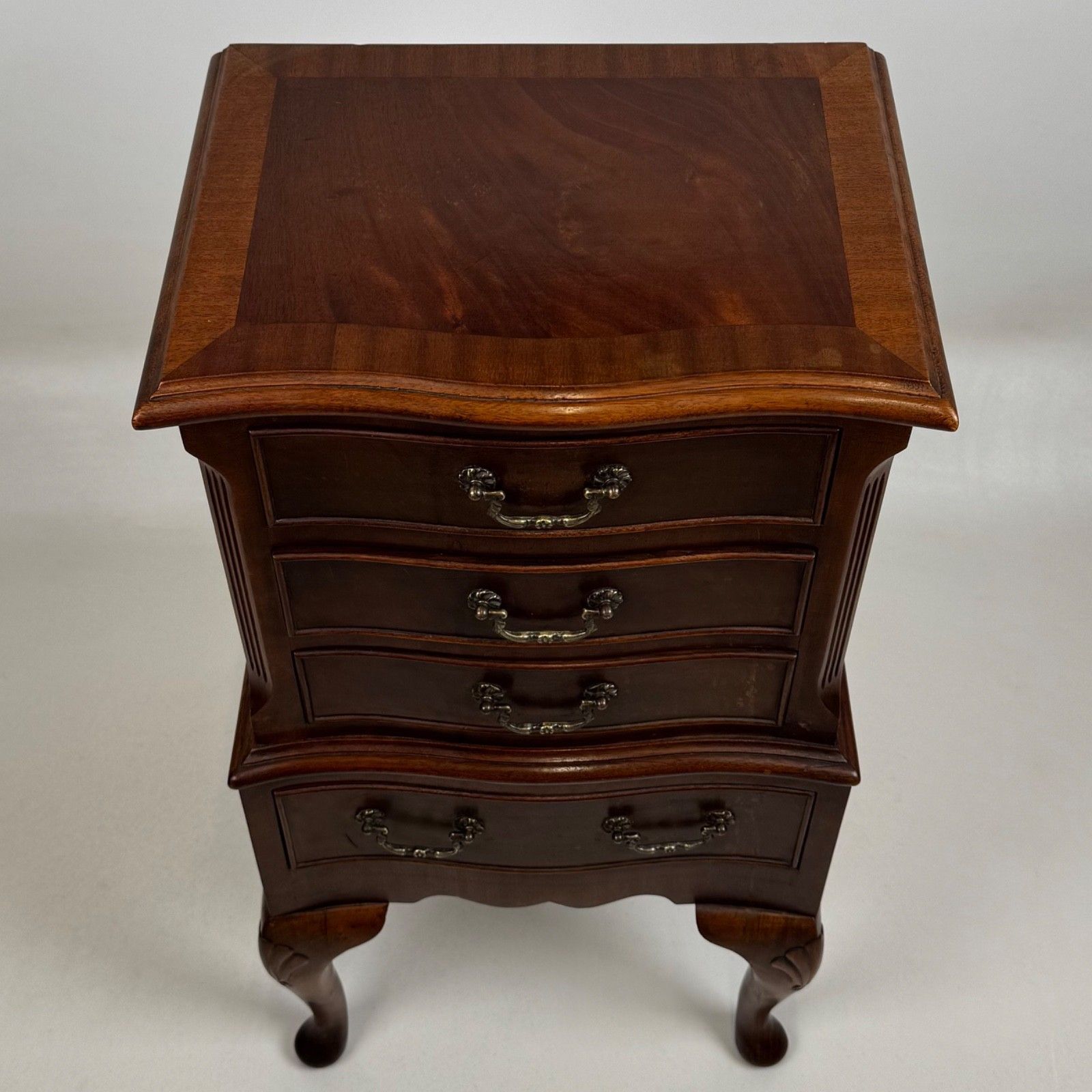photo furniture Antique 20th Century Small Edwardian Chest Of Drawers ( Af 5790 )
