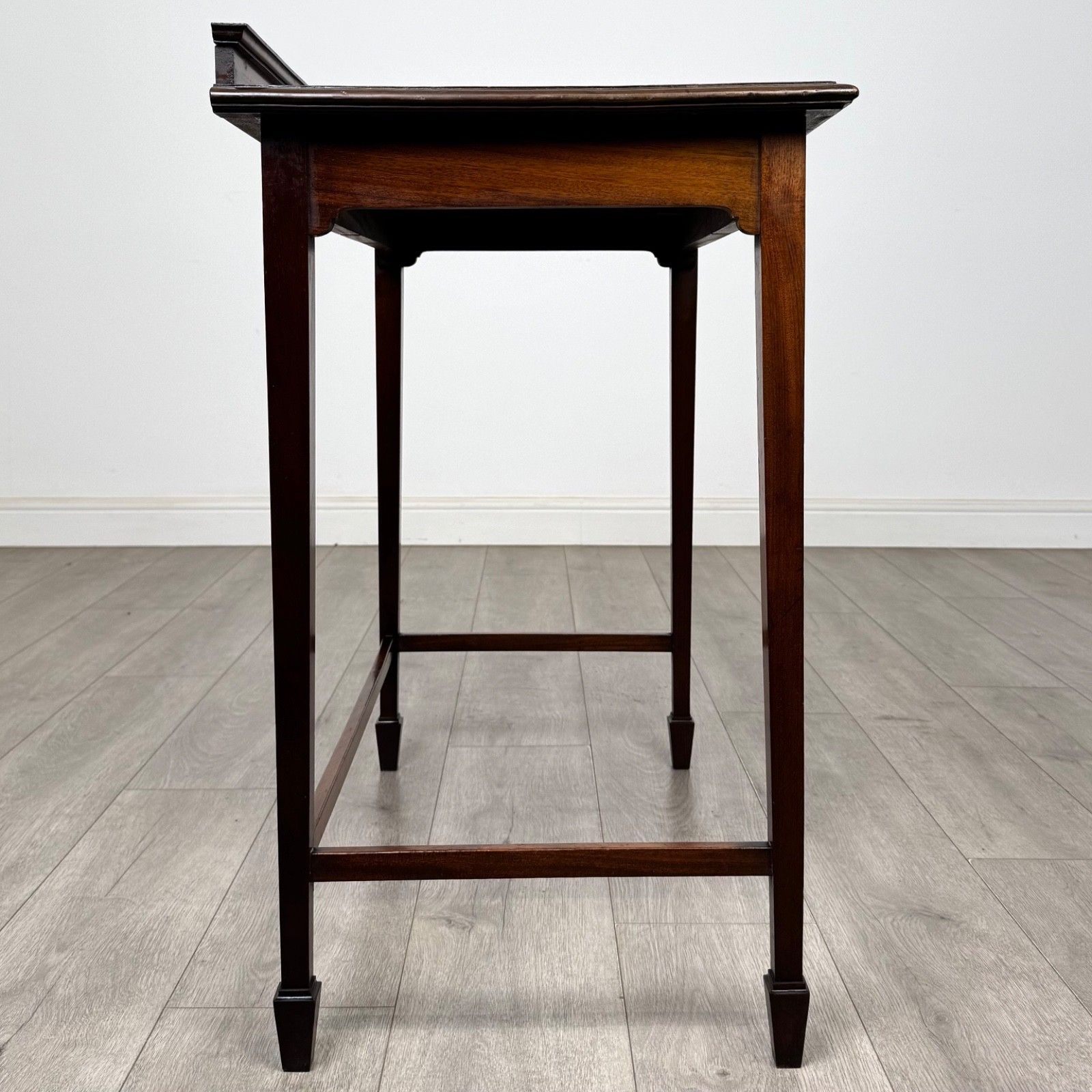 Antique 20th Century Edwardian Writing Table In Mahogany ( Af 5737 ) photo buy