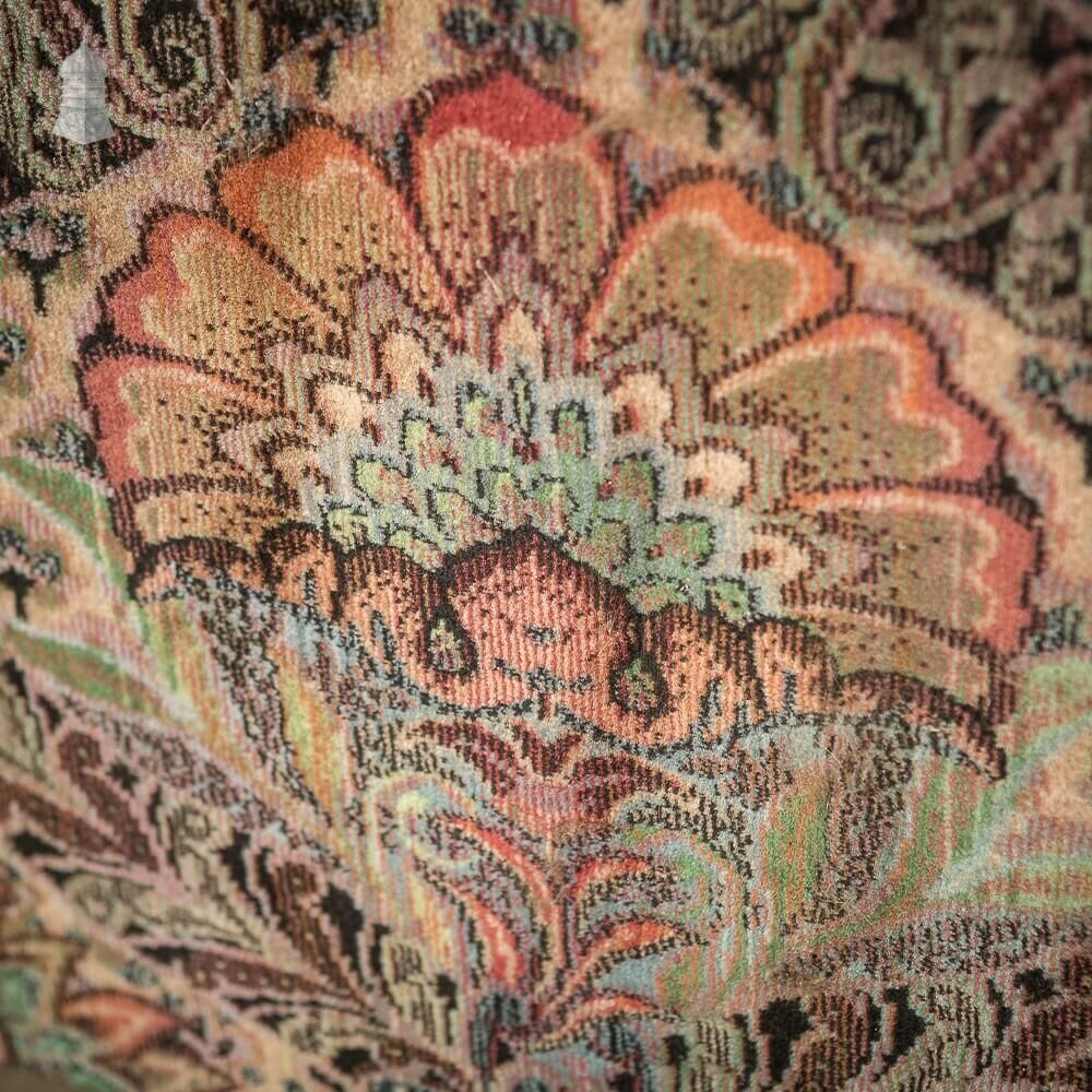 photo buy Victorian Style Drop Down Club Sofa Featuring Re Upholstered Fabric Inspired By William Morris Designs
