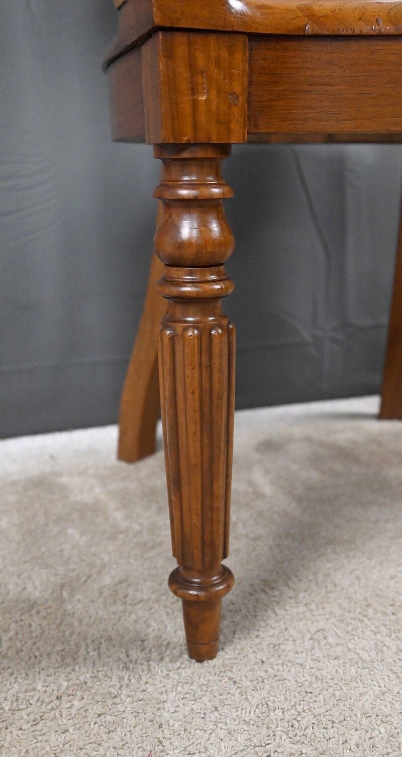 Walnut Office Chair, Louis Philippe Period – First Half Of The 19th Century photo vintage