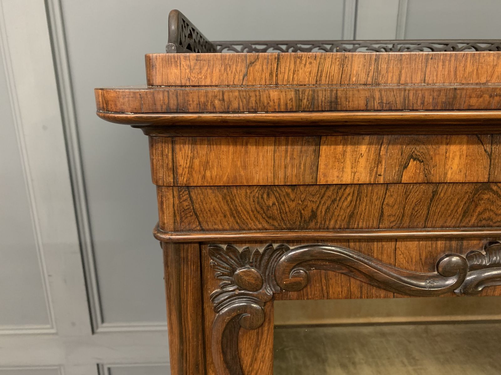 Victorian Rosewood Bookcase Cabinet By James Winter photo 2495.0