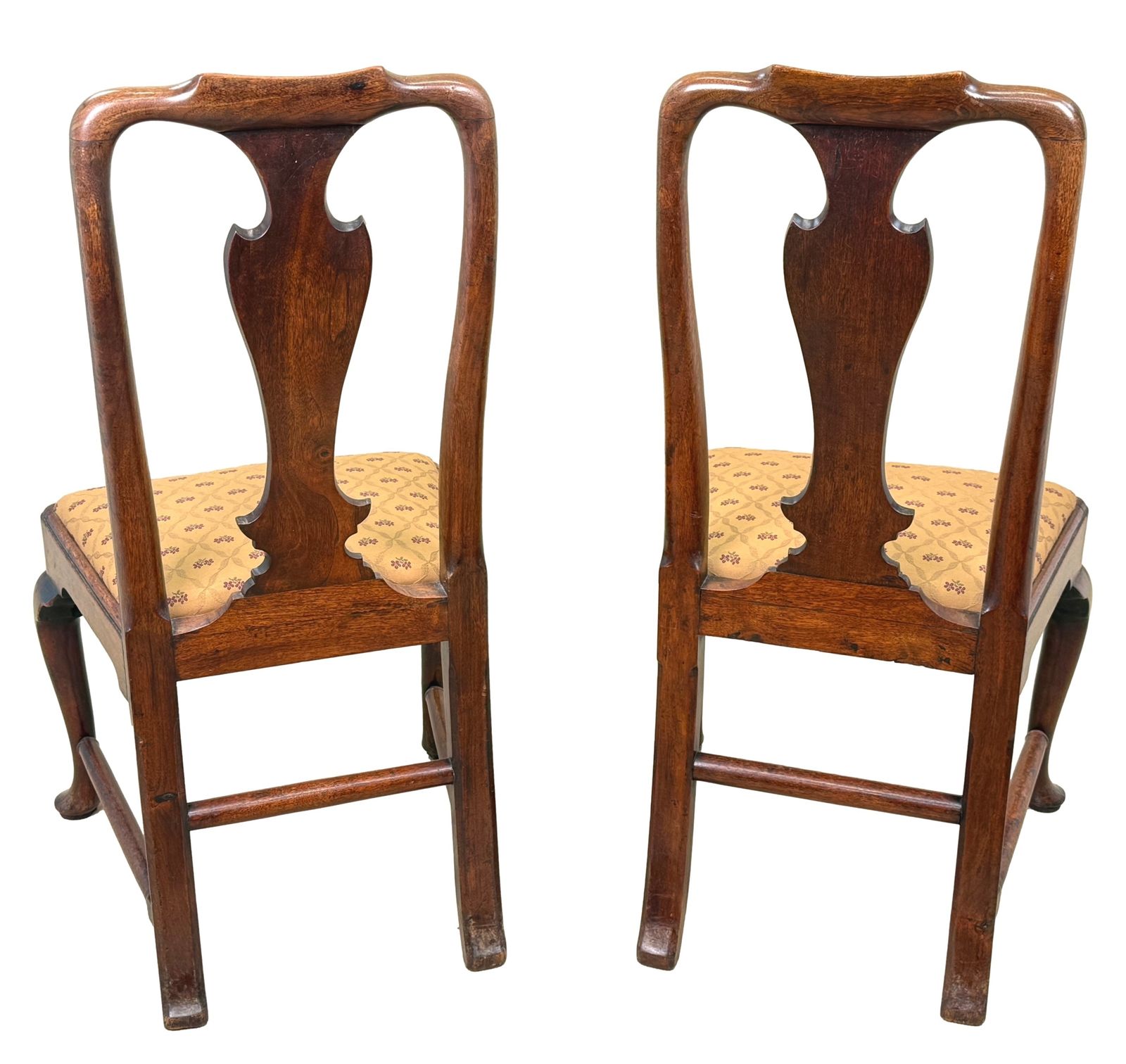 Harlequin Set Of 10 Early 18th Century Walnut Dining Chairs (England, Circa 1715) photo Furniture