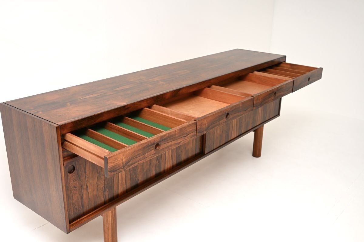 Furniture Vintage Rosewood Sideboard By Robert Heritage For Archie Shine photo