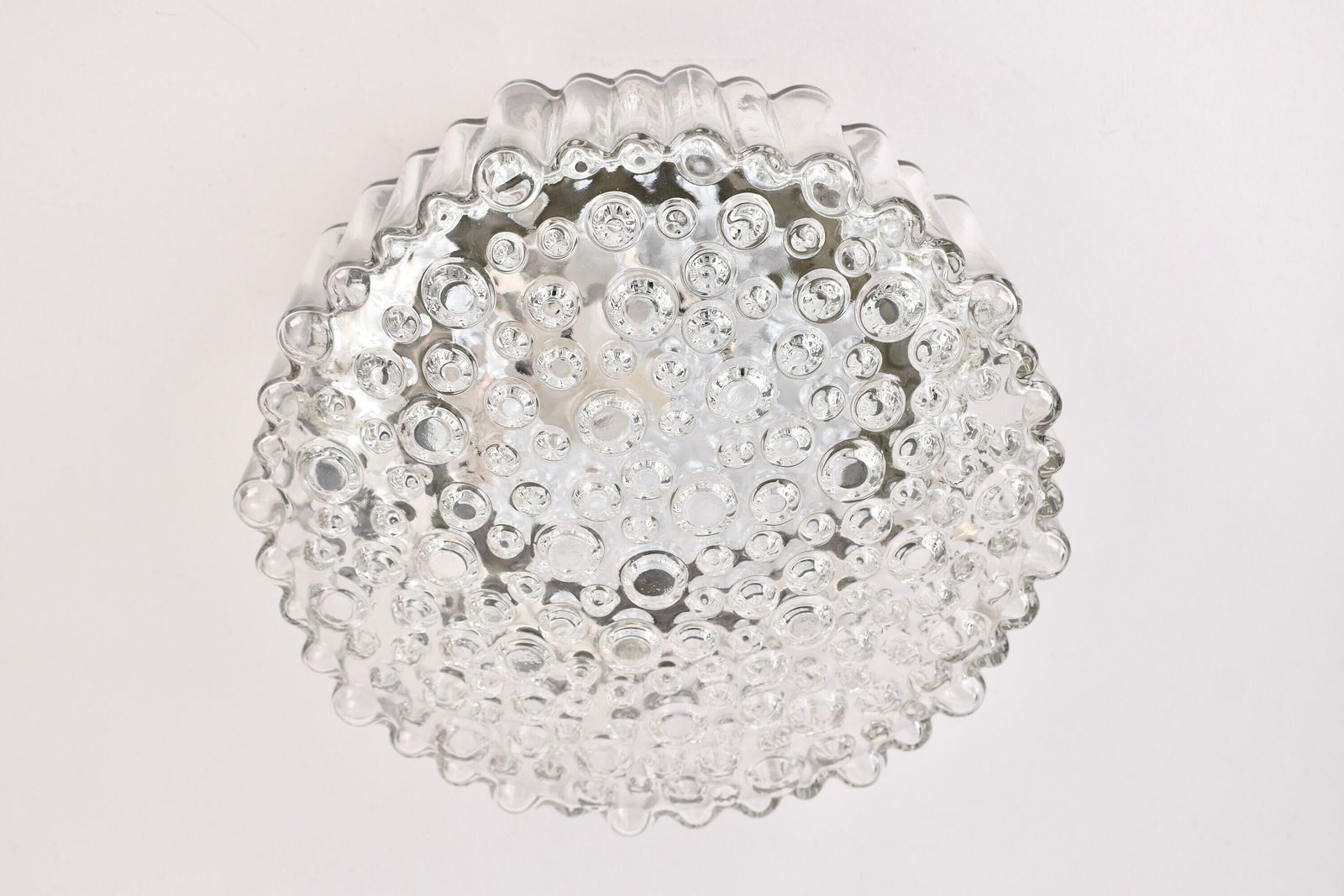 Staff Leuchten Bubble Glass Flush Mount | Mid Century Modern Ceiling Light Vintage | Atomic Age | Lamp Helena Tynell | Retro 1960s Germany photo 334.0