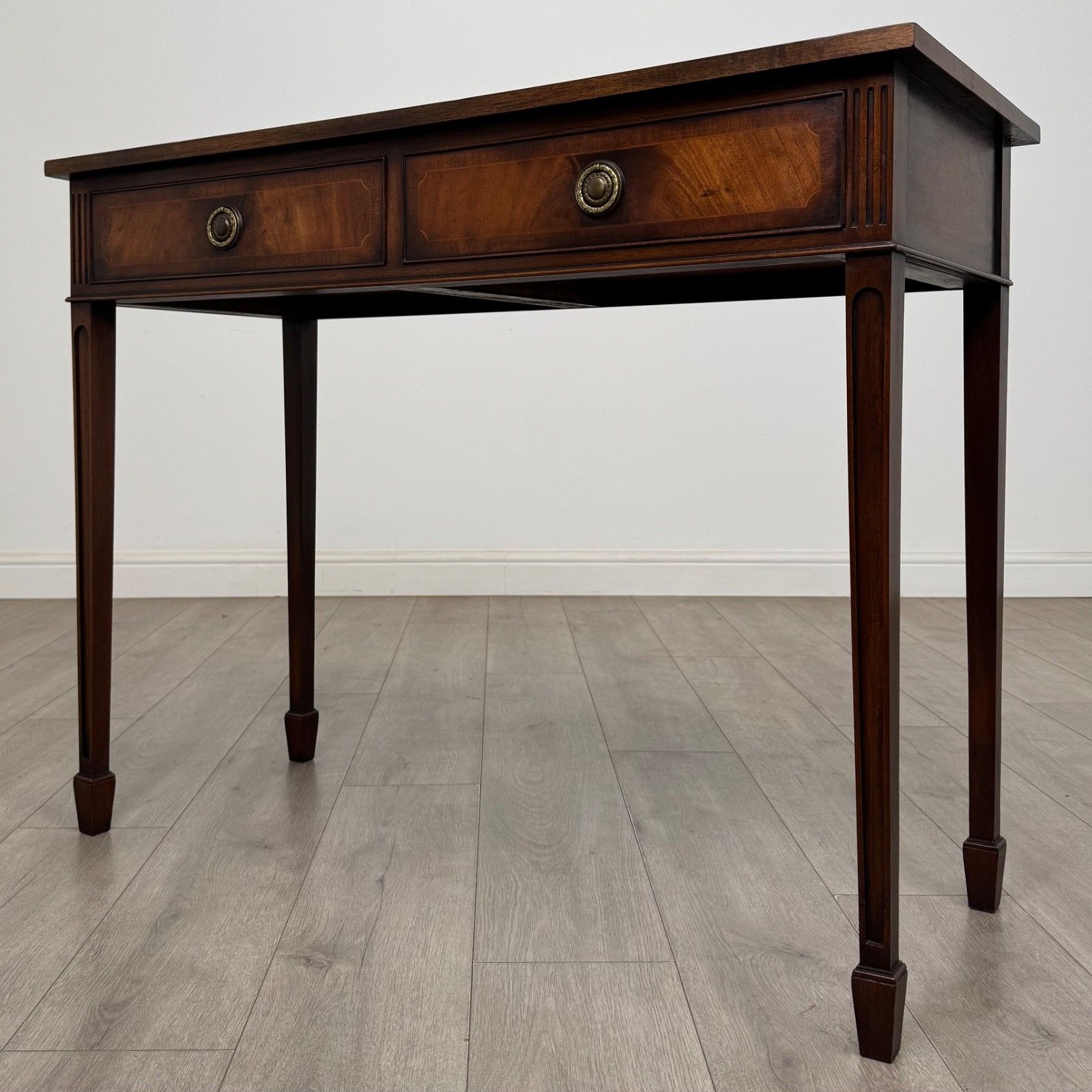 Antique 20th Century Good Quality Writing Table In Mahogany ( Af 5765 ) photo furniture