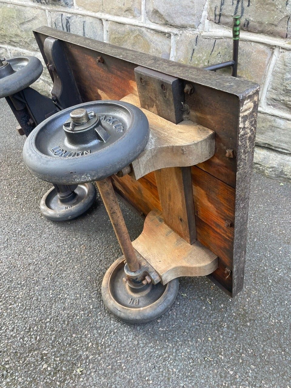 Antique Bullion Cart By H H Stark Ltd London photo vinterior
