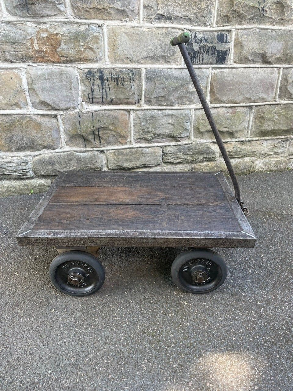 Antique Bullion Cart By H H Stark Ltd London