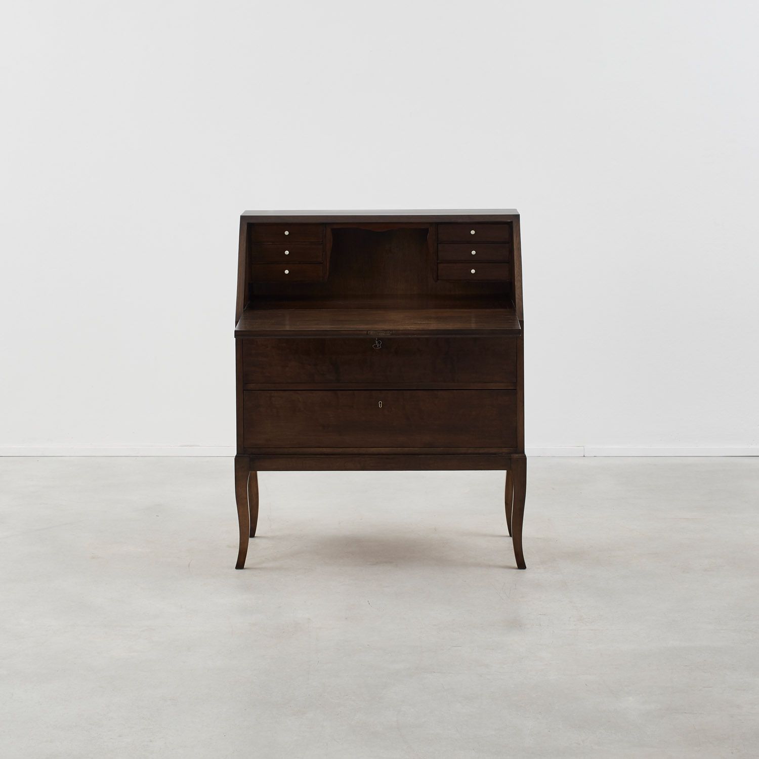 Art Deco Bureau In Painted Birch Sweden, 1930s photo Furniture