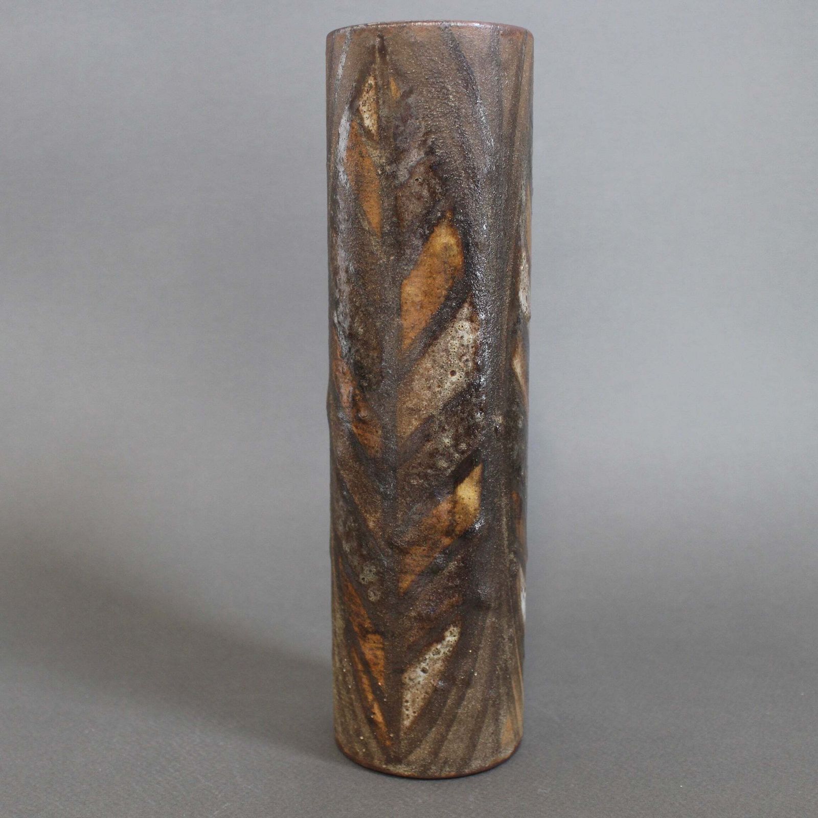 Mid Century French Ceramic Flower Vase By Alexandre Kostanda (Circa 1960s) photo 840.0