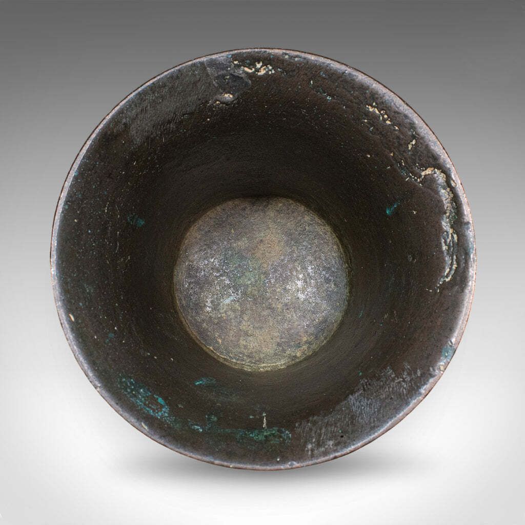 photo for sale Antique Chemist's Counter Mortar & Pestle, English, Bronze, Apothecary, Georgian.