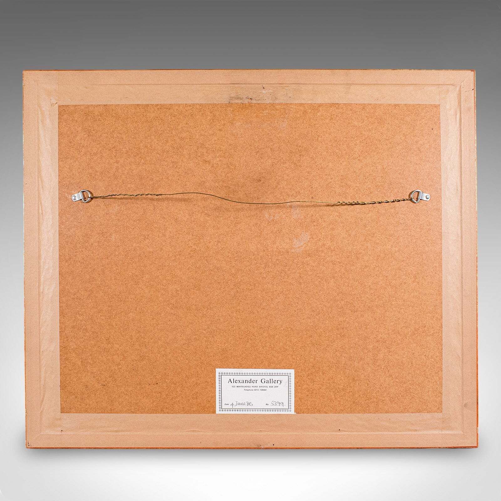 709.0 Antique Coaching Map, Salisbury To Campden, English, Framed Cartography, Ogilby photo