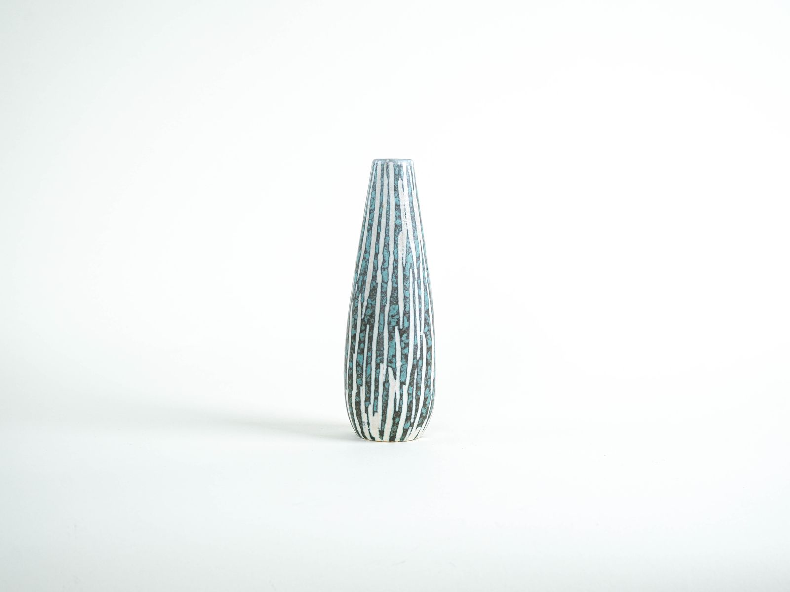 Ceramic Vase, German Design, 1960s, Manufactured By Scheurich photo for sale