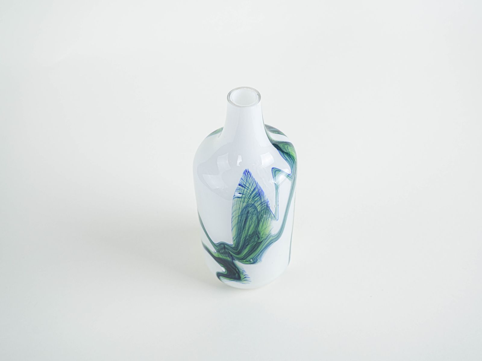 Glass Vase, Danish Design, 1970s, Made In Denmark photo 329.0