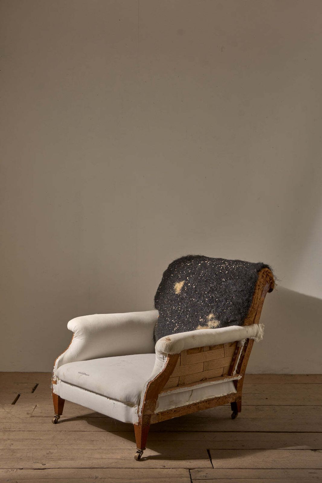 Early 20th Century Very Large Deep Seated Country House Armchair