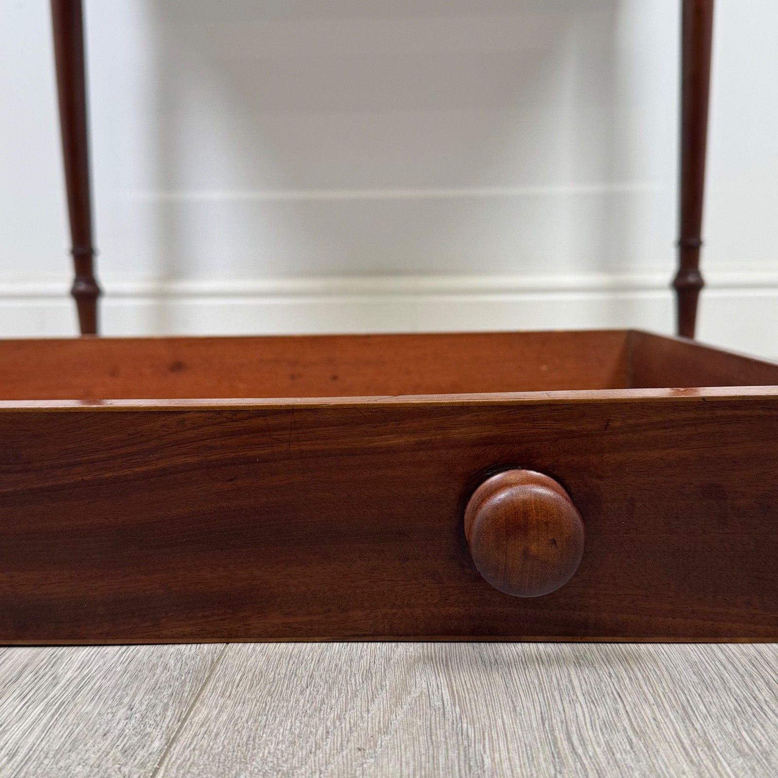 Furniture Antique 18th Century Georgian Writing Table In Mahogany ( Af 5655 ) photo