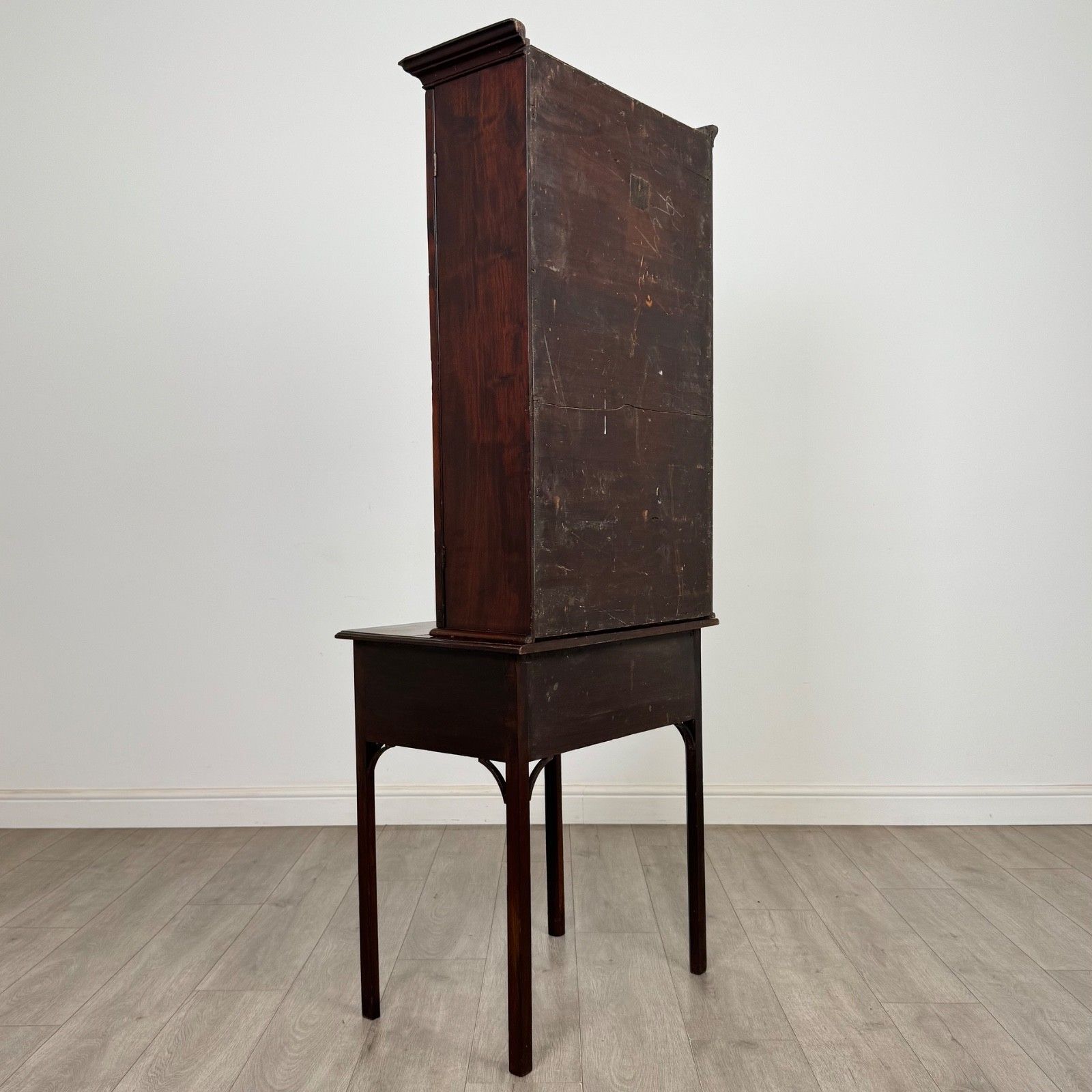Antique 18th Century Georgian Display Cabinet In Mahogany ( Af 5809 ) photo 685.0