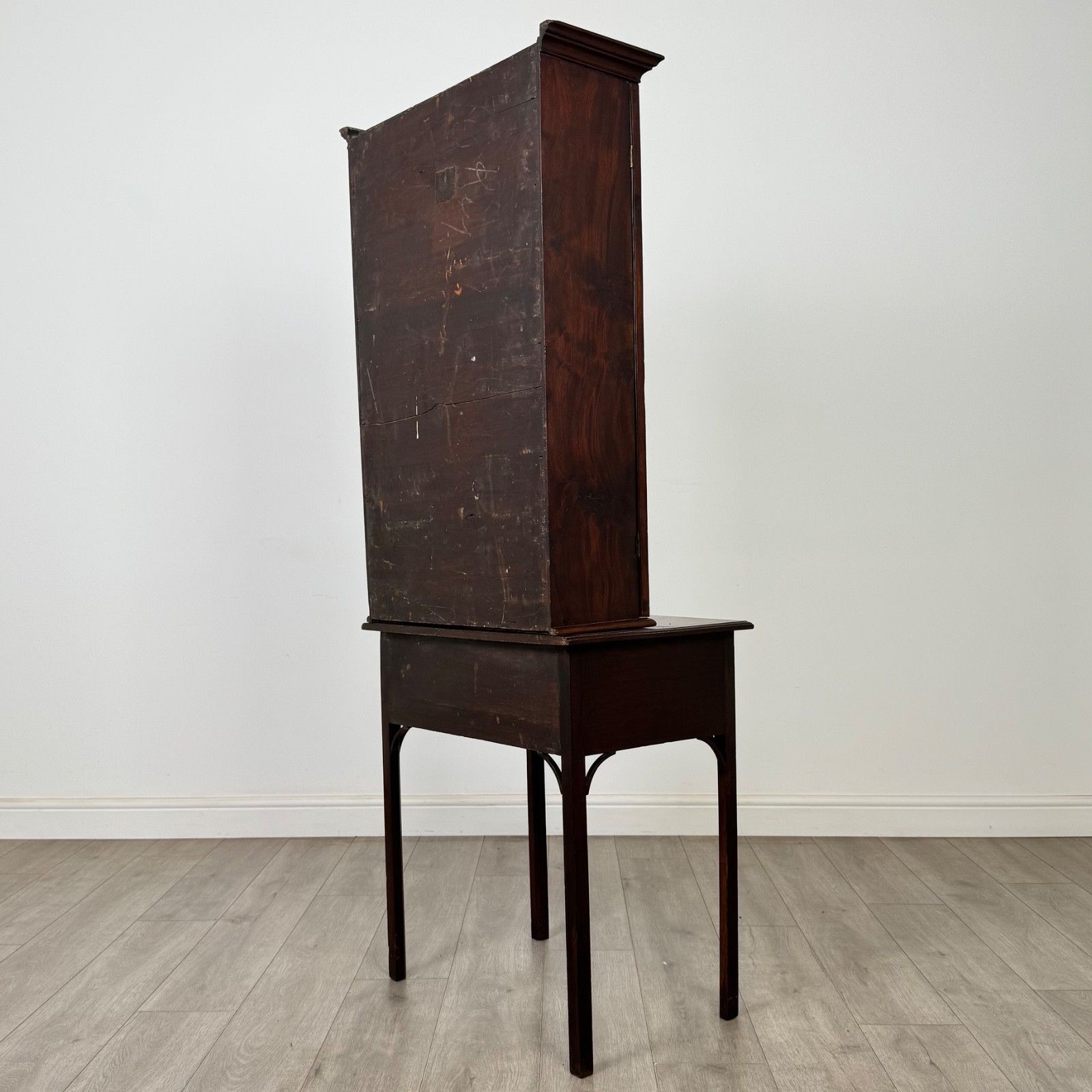 Antique 18th Century Georgian Display Cabinet In Mahogany ( Af 5809 ) photo buy