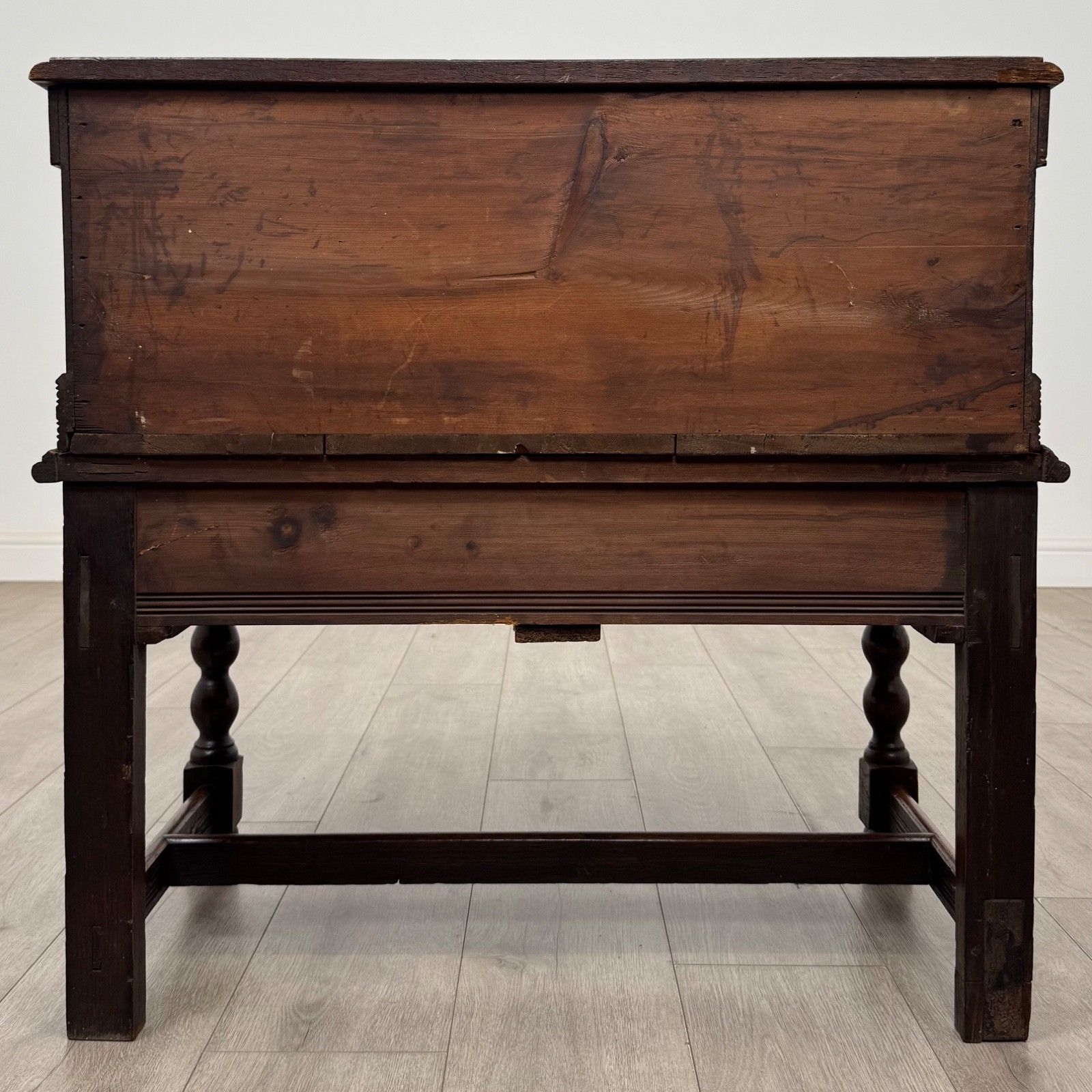 Antique 19th Century Carved Victorian Chest On Stand In Oak ( Af 5799 ) photo 625.0